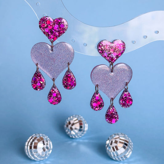 Pendientes originales perfectos para regalar. Hechos a mano con materiales de calidad e hipoalergénicos