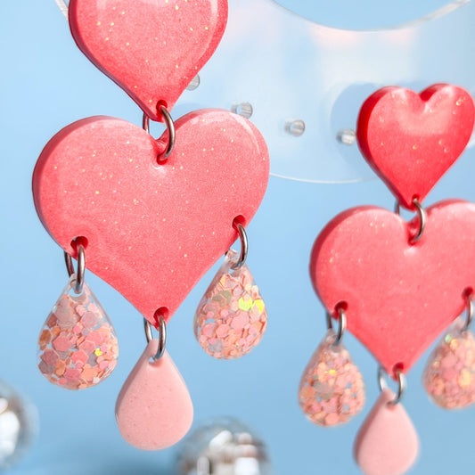 Pendientes originales y llamativos hechos a mano, perfectos para regalar